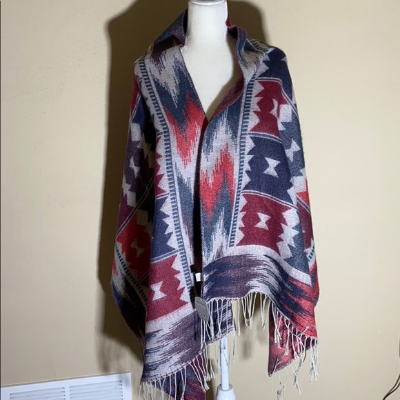 Cost Plus World Market Accessories - World Market Aztec Print Blanket Wrap